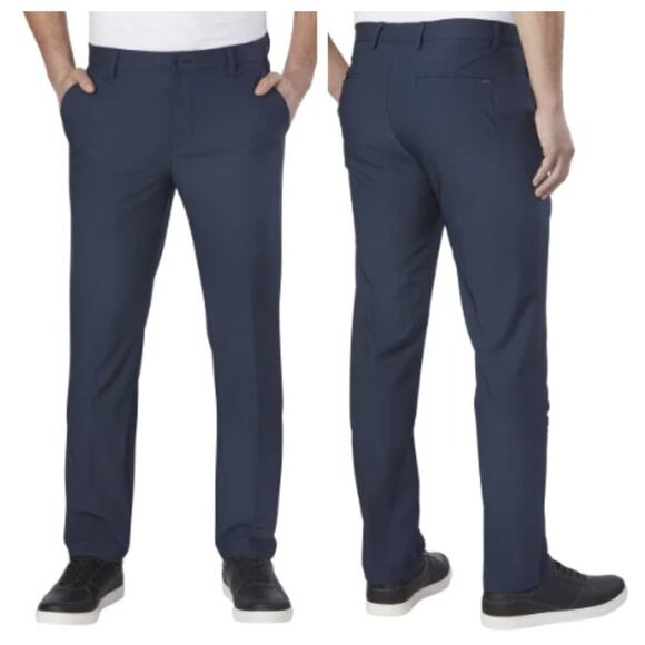 Greg Norman Men's Performance Pant Navy Blue Size 40x30 - Picture 1 of 8